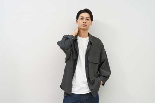 中顔面短縮メガネ　zoff ブラウン Zoff 伊達メガネ メガネ 眼鏡 「中顔面短縮みえメガネ」ボストン