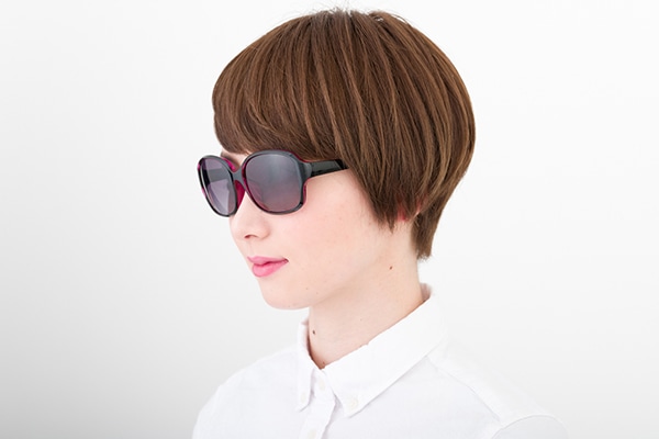 BIG SHAPE SUNGLASSES/紫外線カット率99.9%以上 ZN181G03-14E2 