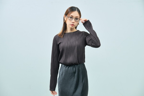 予約終了]#05 Zoff | Naoko Kuroishi BOSTON SUNCUT GLASSES（ZO252G03