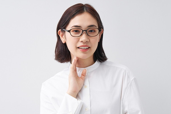 トータスシェル オーバルフレーム メガネ 年末セール セール価格]軽量素材のオーバルフレーム/BASIC（ZA231009-44A1