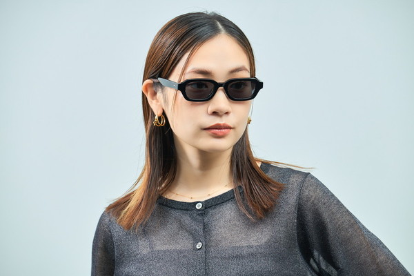 04 Zoff | Naoko Kuroishi HEXAGON SUNCUT GLASSES（ZA251G46