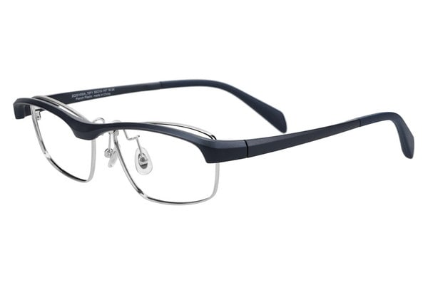 機能性のあるウェリントン型メガネ/FLIP UP(跳ね上げ式メガネ