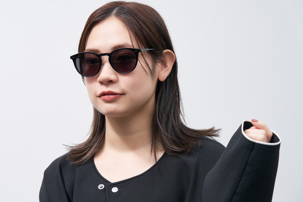 VINTAGE SUNGLASSES/紫外線カット率99.9%以上「WEB限定商品」 ZN221G01