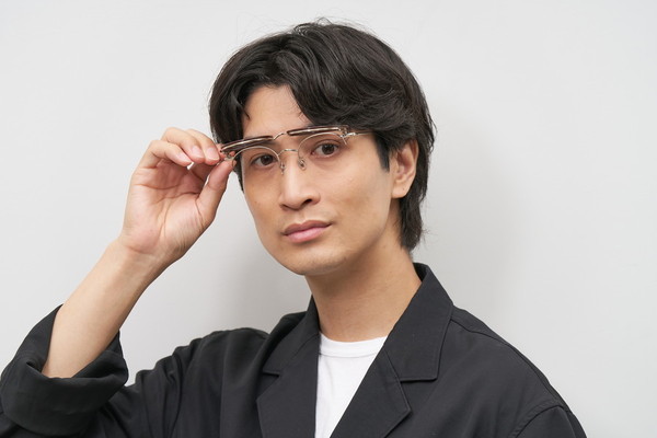 Zoff 跳ね上げ式メガネ　度入り　超薄型レンズ1.74使用 スペシャルプライス]優しい印象のボストンフレーム/FLIP UP(跳ね上げ式