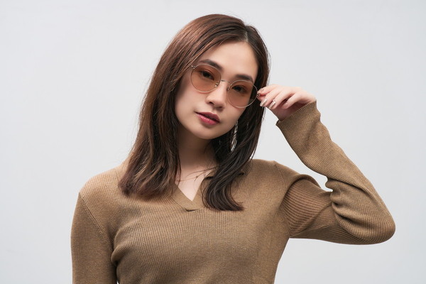 さゆりん様★スター＆ストライプ　 クールネック　ベージュ　 ムラ染め加工 さゆりん様☆スター＆ストライプ クールネック ベージュ ムラ