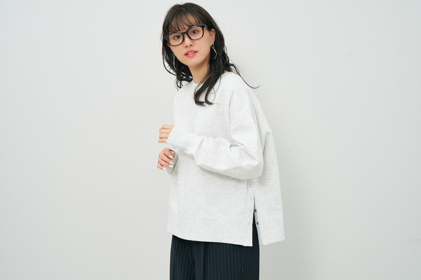 WEB限定先行セール価格]かけるだけで存在感がある太縁メガネ（ZA241066