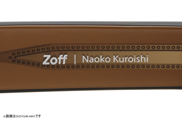 予約終了]#04 Zoff | Naoko Kuroishi HEXAGON SUNCUT GLASSES