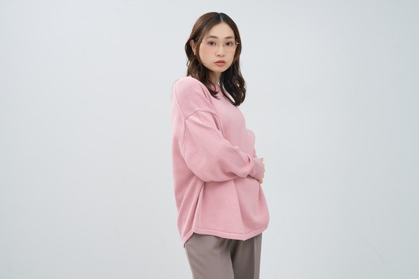 ✨極美品✨GIANFRANCO FERRE 長袖 カットソー ( L ) FANNI LEMMERMAYER/ V NECK CARDIGAN |アルパカVネックカーディガン