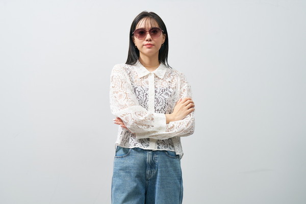 Zoff SMART BigShape SUNGLASSES/紫外線カット率99.9%以上
