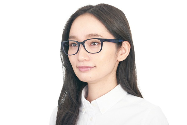 抗菌 軽くて壊れにくい Zoff Smart Anti Bacterial Zj1016 72b1 メガネ Unisex ウエリントン ブルー メガネのzoffオンラインストア