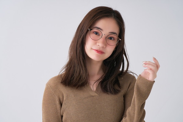 Zoff メガネ CLASSIC ZK192001-43E1 目元に華やかさをプラスするメタルフレーム/CLASSIC[中顔面短縮