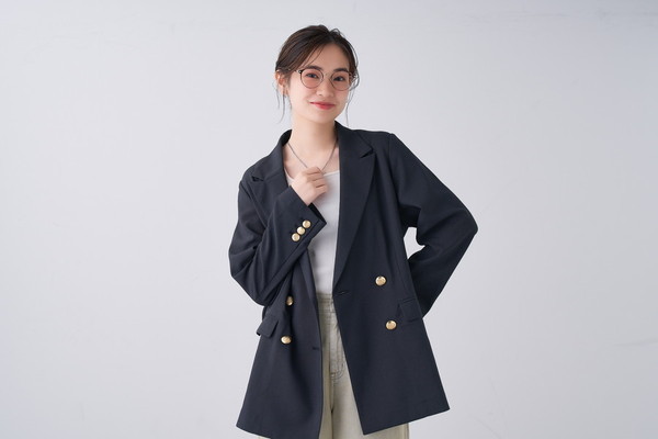 目元に華やかさをプラスするメタルフレーム/CLASSIC[中顔面短縮