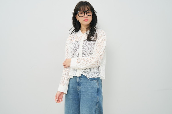 WEB限定先行セール価格]かけるだけで存在感がある太縁メガネ（ZN241034