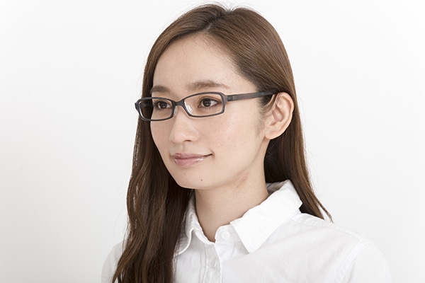 Zoff 伊達メガネ メガネ 眼鏡 オーバル型 めがね｜軽くて壊れ