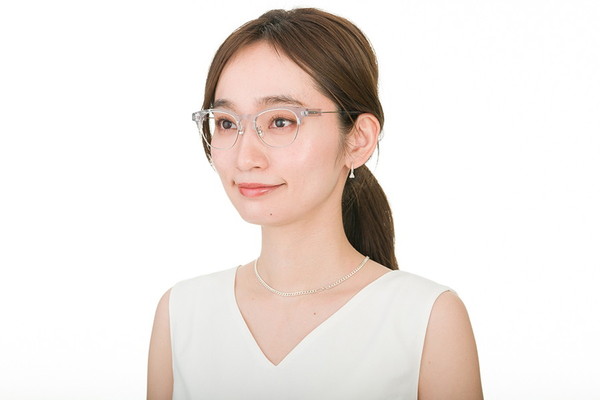 スペシャルプライス]LOVE BY e.m. Eyewear Collection ZF211007-12A1 ZF211007_12A1】(メガネ  WOMEN ウエリントン グレー) - メガネのZoffオンラインストア