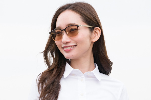 TREND SUNGLASSES/紫外線カット率99.9%以上（ZA201G01-48A1