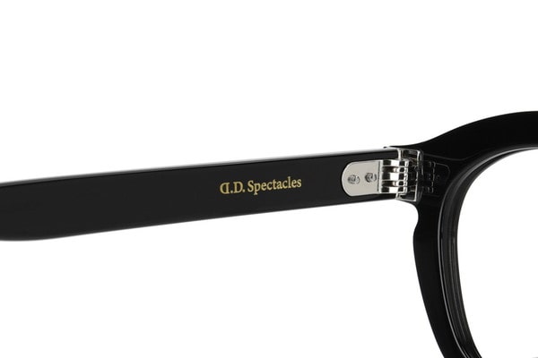 D.D.spectacles ZF231001-14E1】(メガネ MEN ウエリントン ブラック 