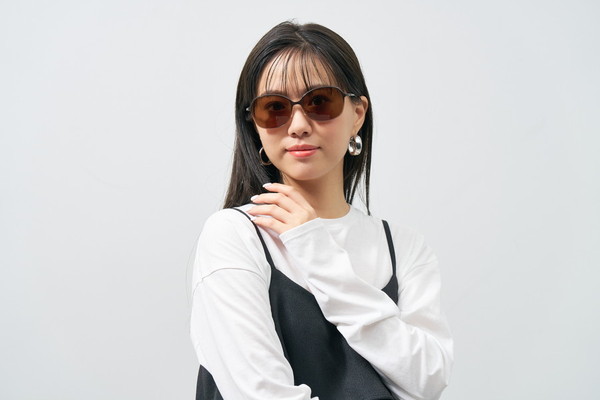 セール価格]Zoff SMART BigShape SUNGLASSES/紫外線カット率99.9