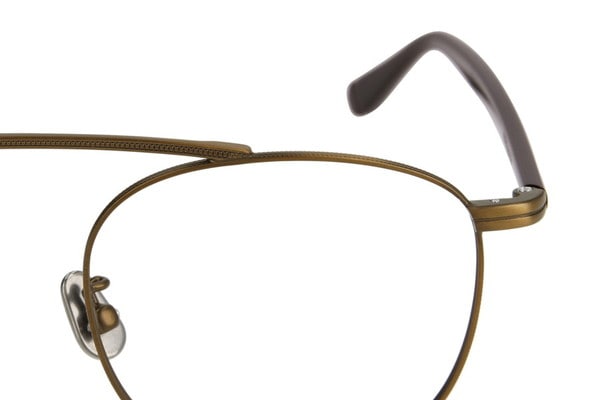 D.D.spectacles ZF232002-57E1】(メガネ MEN ウエリントン ゴールド