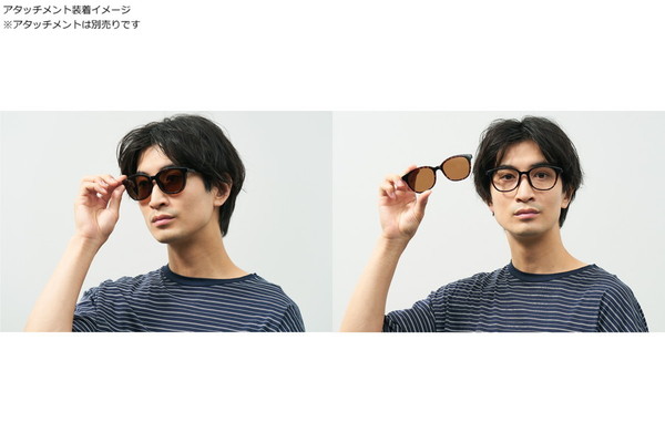 NIGHT＆DAY セレクト フレーム ※アタッチメントはつきません ZN231G31-49A1 ZN231G31_49A1】(メガネ UNISEX  ウエリントン ブラウン(デミ柄)) - メガネのZoffオンラインストア