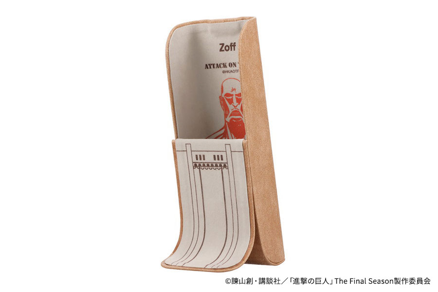 予約終了]Zoff｜進撃の巨人 スタンドメガネケース（M-SHINGEKI-CASE