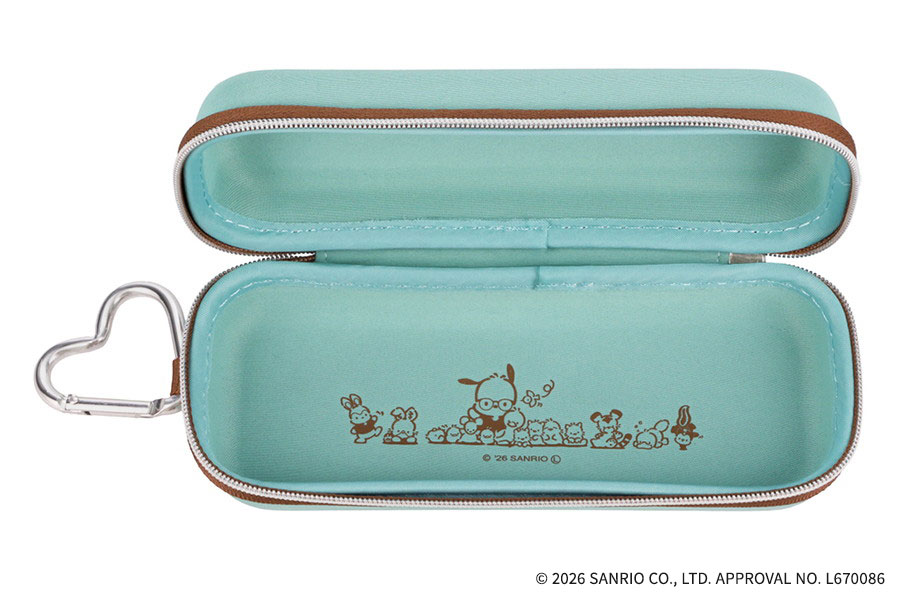 Zoff│Pochacco セミハードケース（SNRO-PC-CASE-LGR）｜メガネのZoff