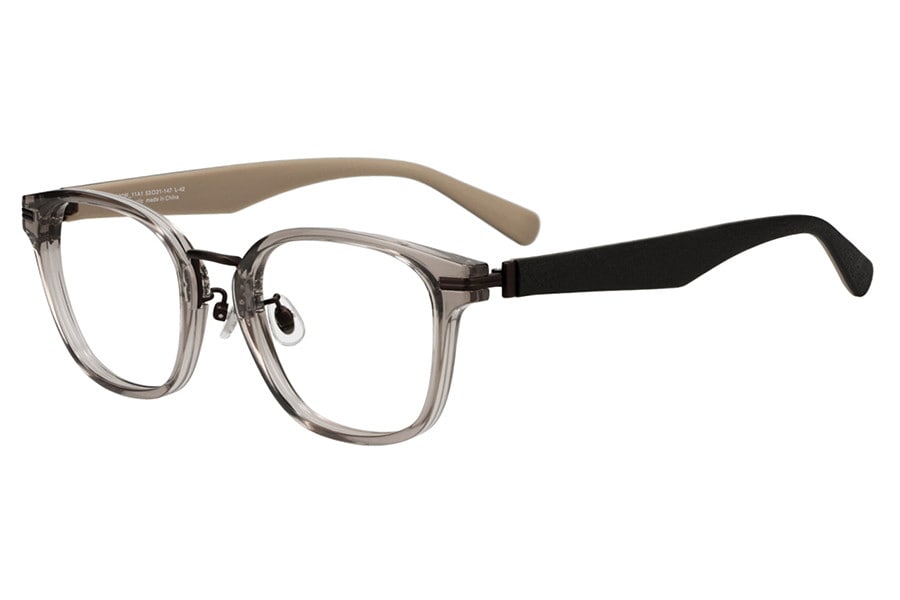 ラバーテンプルが特徴のウェリントン型（ZA251009-11A1）｜メガネの