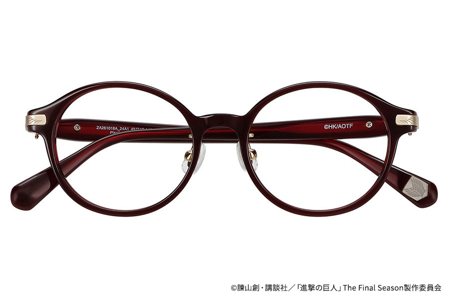 Zoff｜進撃の巨人 エレンモデル （ZA261018-24A1）｜メガネのZoff