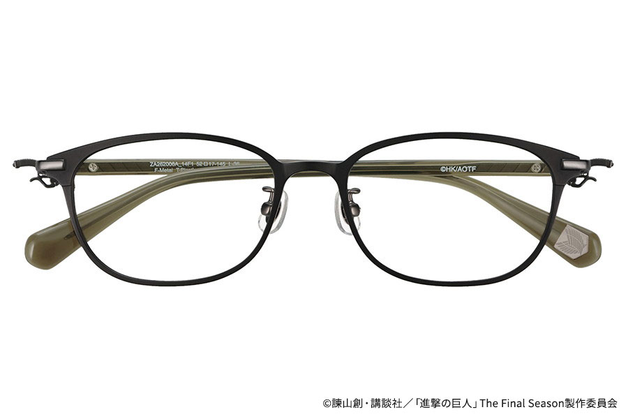 Zoff｜進撃の巨人 リヴァイモデル （ZA262006-14F1）｜メガネのZoff