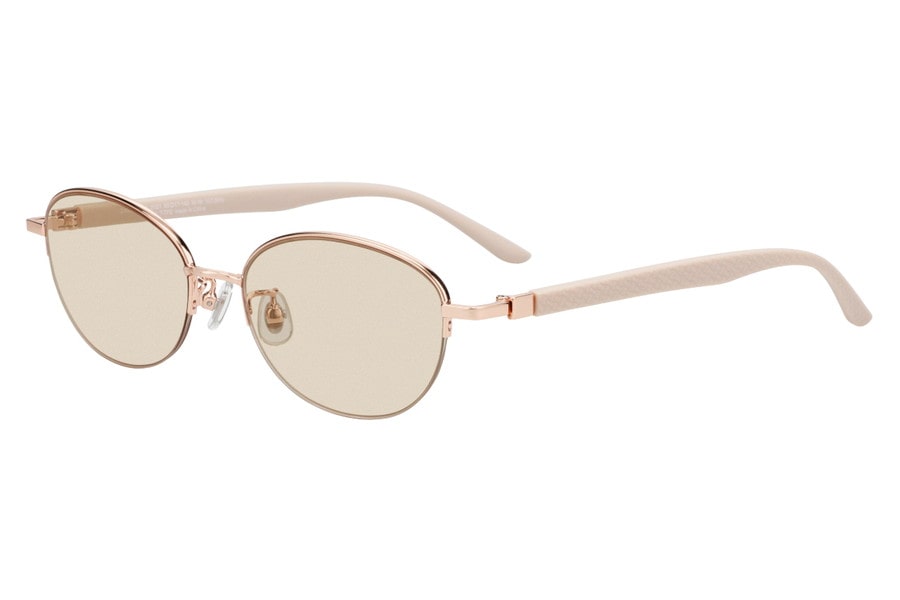 アンティーク 金張　オーバル型 メガネ　刻印あり 大人のオーバル型メタルフレーム/SUNCUTGlasses/UV100%CUT（ZA262G07
