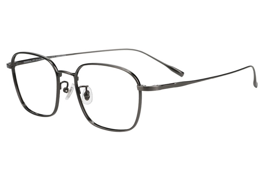 洗練されたウェリントン型チタンフレーム（ZG253012-17F1）｜メガネの