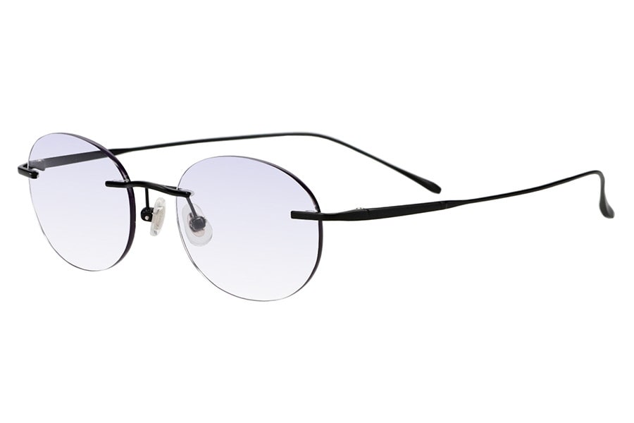 SUNCUTGlasses/トレンドのリムレス オーバル型サングラス（ZG263G01