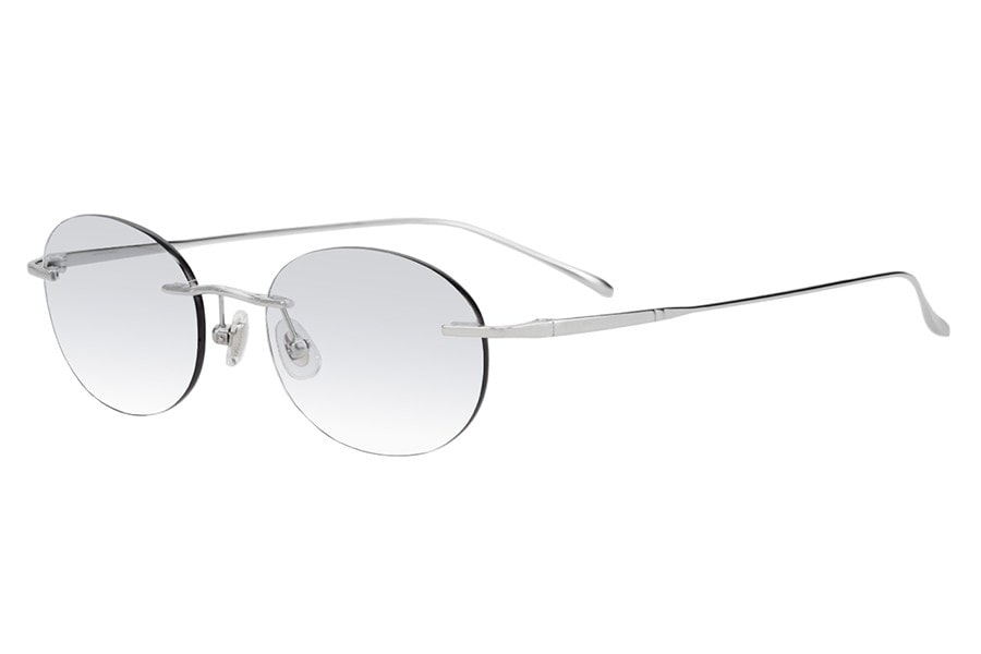SUNCUTGlasses/トレンドのリムレス オーバル型サングラス（ZG263G01