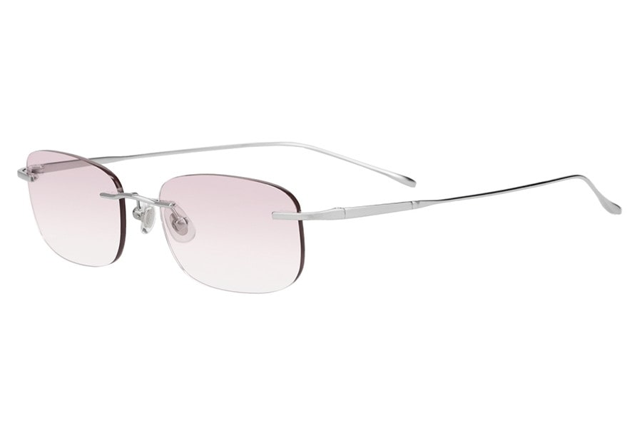 SUNCUTGlasses/トレンドのリムレス スクエア型サングラス（ZG263G04