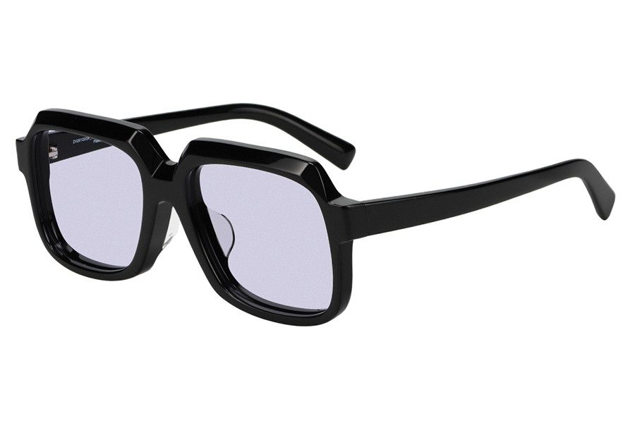 SUNCUTGlasses/存在感のあるウェリントン型サングラス（ZH261G03-14E1
