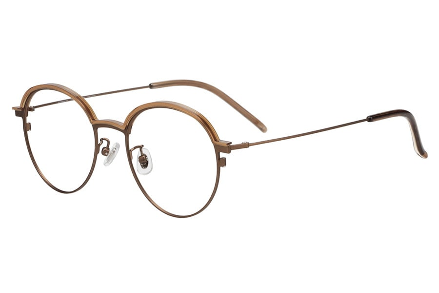 デザイン性のあるラウンド型メタルフレーム