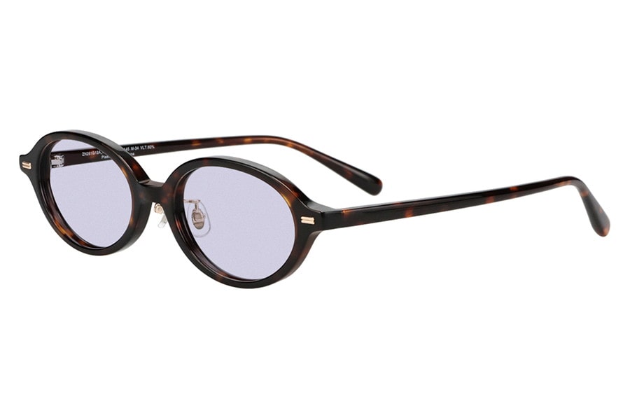 No.2492メガネ　Blue label【度数入り込み価格】 トレンドカラーが目を惹くオーバル型/SUNCUTGlasses/UV100%CUT