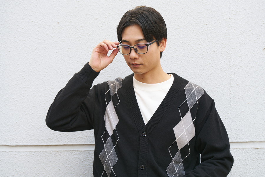 花粉・飛沫対策メガネ(Zoff PROTECT 2WAY)(ブルーライトカット率約50