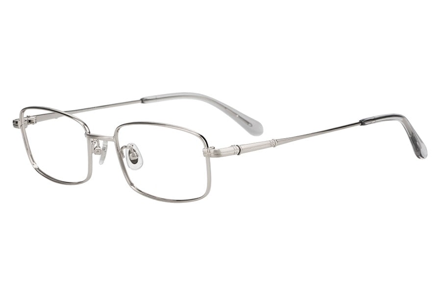 ファッション性の高いウェリントン型メタルフレーム（ZY262005-15F1