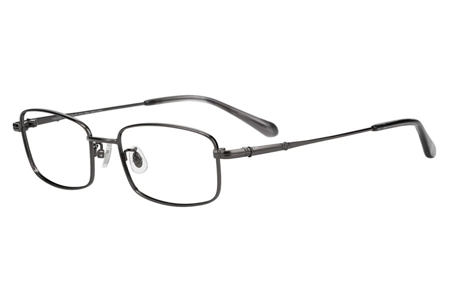 ファッション性の高いウェリントン型メタルフレーム（ZY262005-17E1