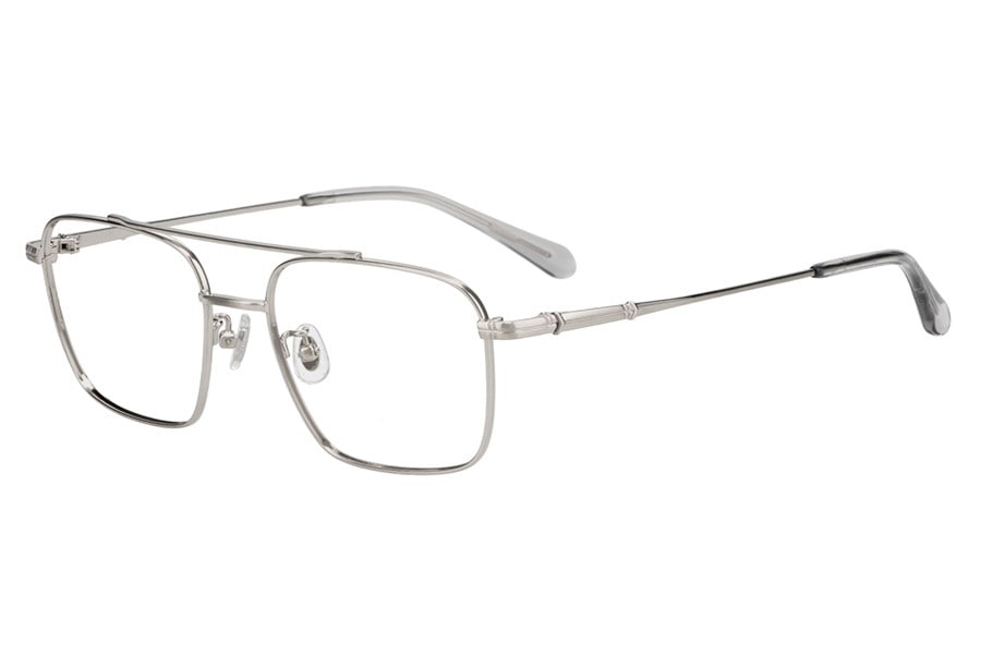 ファッション性の高いウェリントン型メタルフレーム（ZY262008-15F1