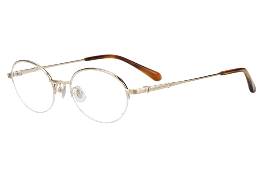 Cartier　フランス製　フルリム メタルオーバル　メガネ Cartierフランス製フルリム メタルオーバルメガネ