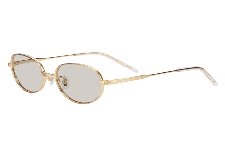 SUNCUTGlasses/トレンドのオーバル型メタルサングラス（ZY262G02-56F1