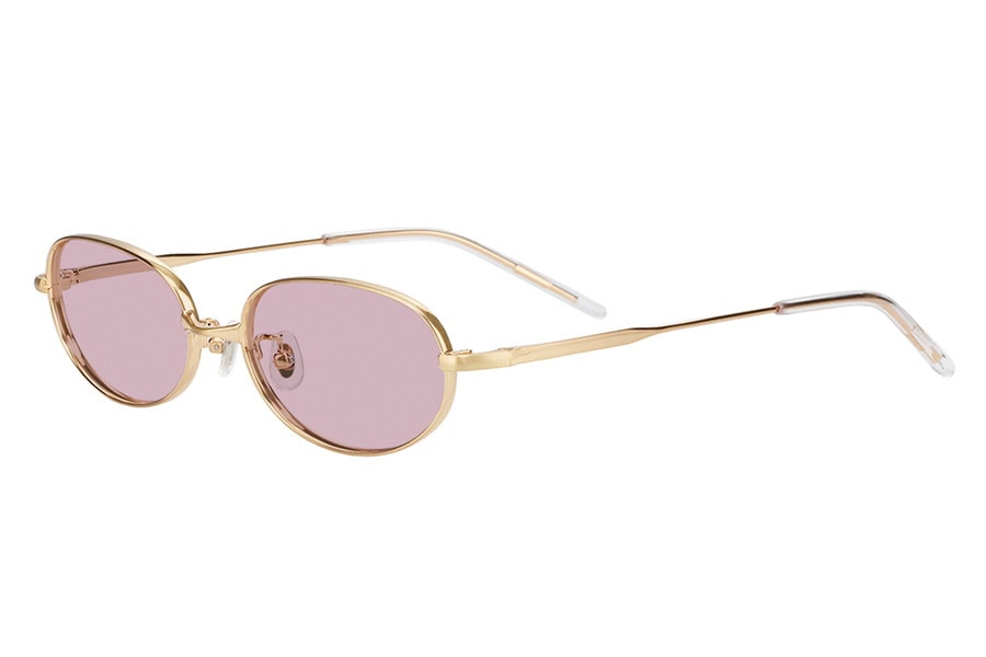 SUNCUTGlasses/トレンドのオーバル型メタルサングラス（ZY262G02-56F2