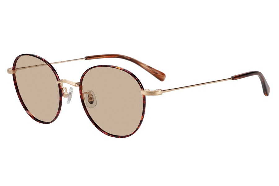 No.1304メガネ　fxg　サングラス【カラー＆度数入り込み価格】 トレンドカラーのボストン型サングラス/SUNCUTGlasses/UV100%CUT