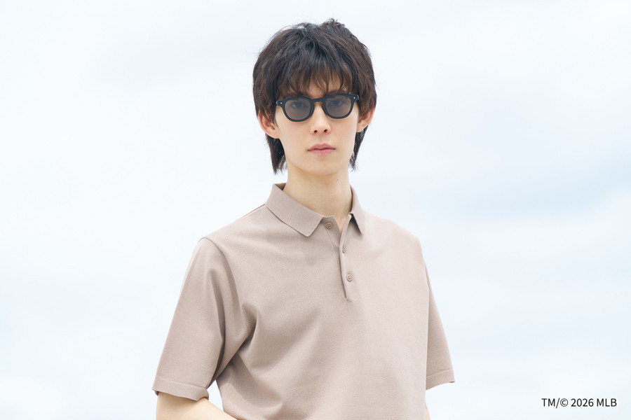 WEB限定価格]Zoff｜MLB ウェリントン型サングラス(ニューヨーク