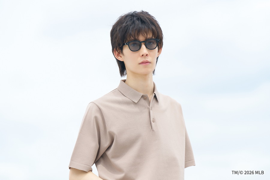 WEB限定価格]Zoff｜MLB ウェリントン型サングラス(ニューヨーク