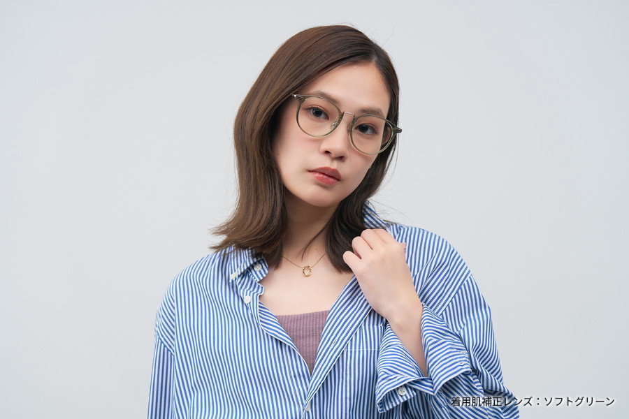 Zoff FASHION SPRING TREND 中顔面短縮みえメガネ 度有り FASHION SPRING TREND[鼻高みえメガネ][中顔面短縮みえメガネ
