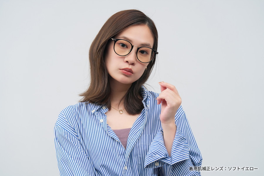 FASHION SPRING TREND[鼻高みえメガネ][中顔面短縮みえメガネ