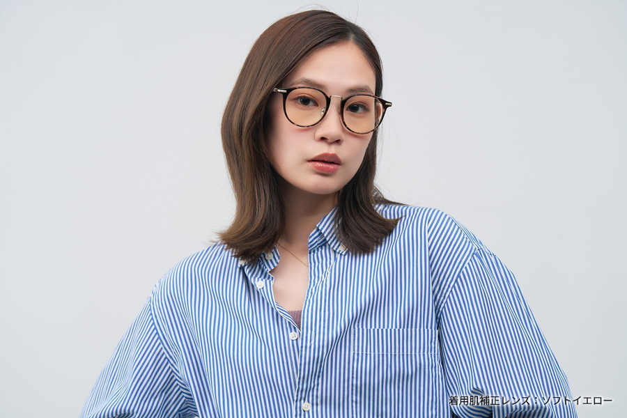 Zoff FASHION SPRING TREND 中顔面短縮みえメガネ 度有り FASHION SPRING TREND[鼻高みえメガネ][中顔面短縮みえメガネ